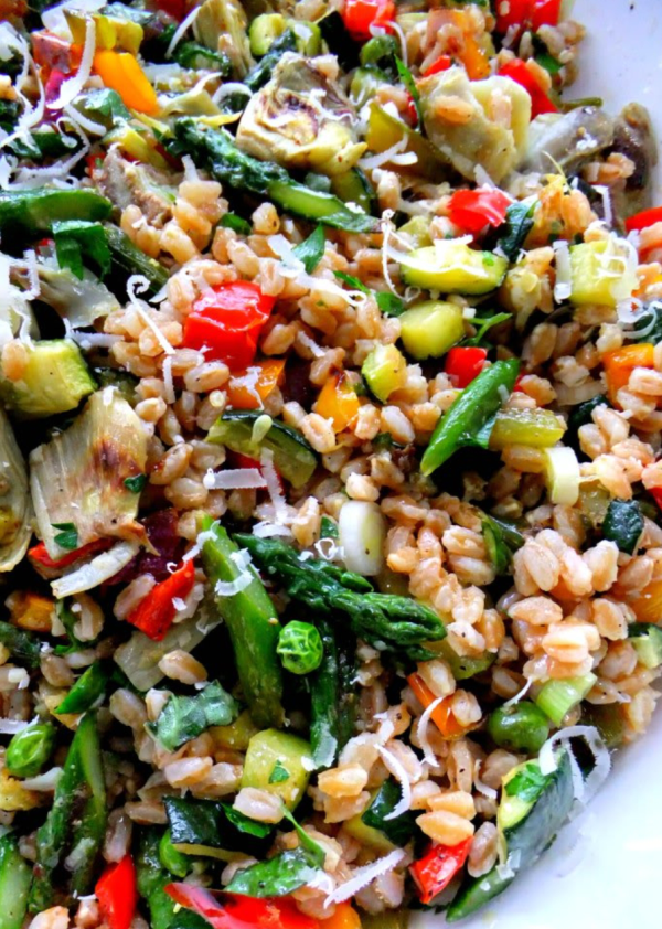 Springtime Farro Salad