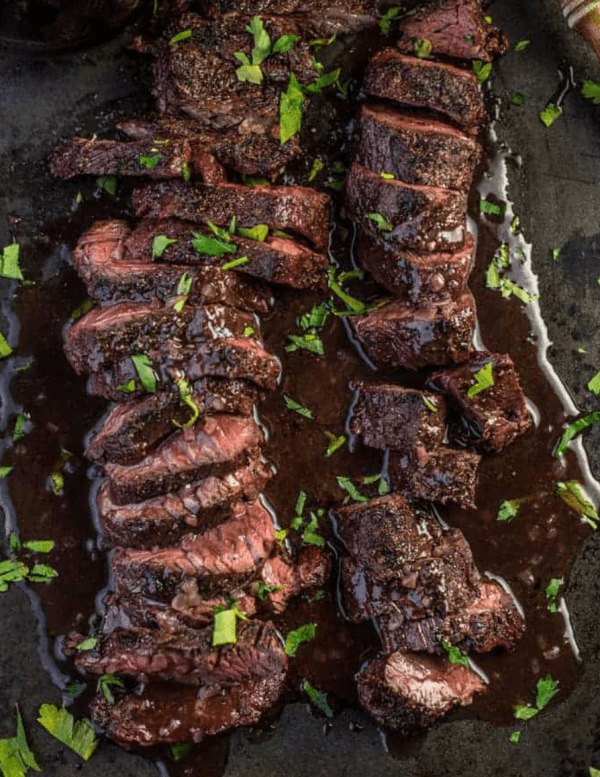 Marinated Grilled Hanger Steak