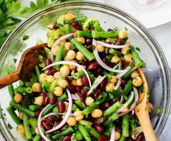 3 Bean Herb Salad