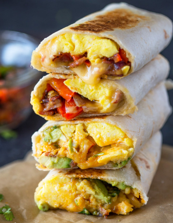 Breakfast Wraps (6 pcs - Bacon)