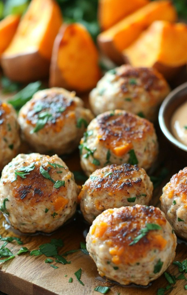 Sweet Potato Turkey Meatballs