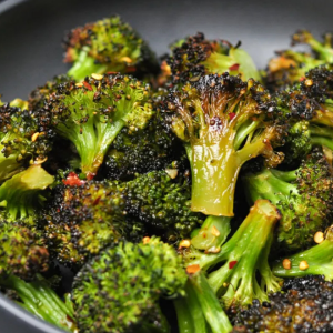 Sweet Chili Roasted Broccoli