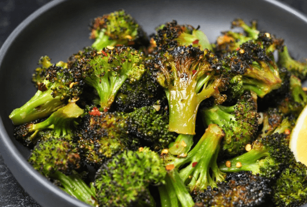 Sweet Chili Roasted Broccoli