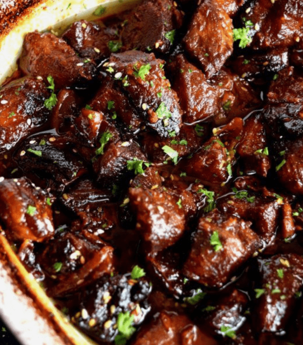 Cajun Garlic Pork Bites