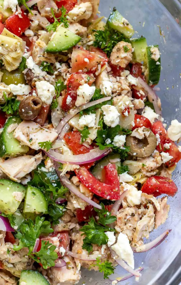 Mediterranean Tuna Salad