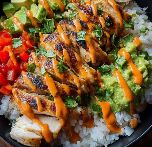 Bang Bang Chicken Bowls