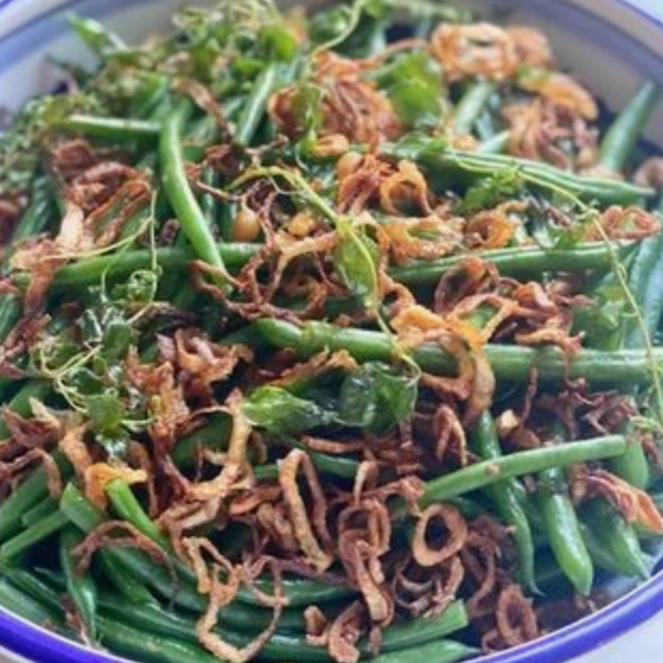 Sautéed Green Beans with Shallots
