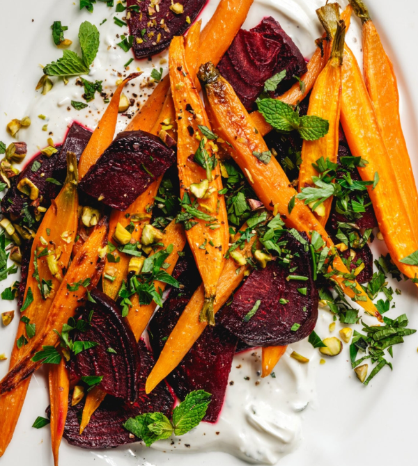 Roasted Beets and Carrots