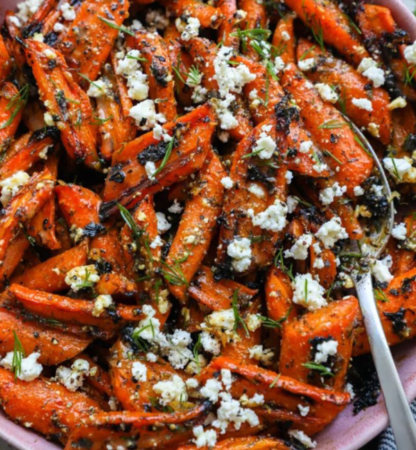 Lemon and Dijon Roasted Carrots