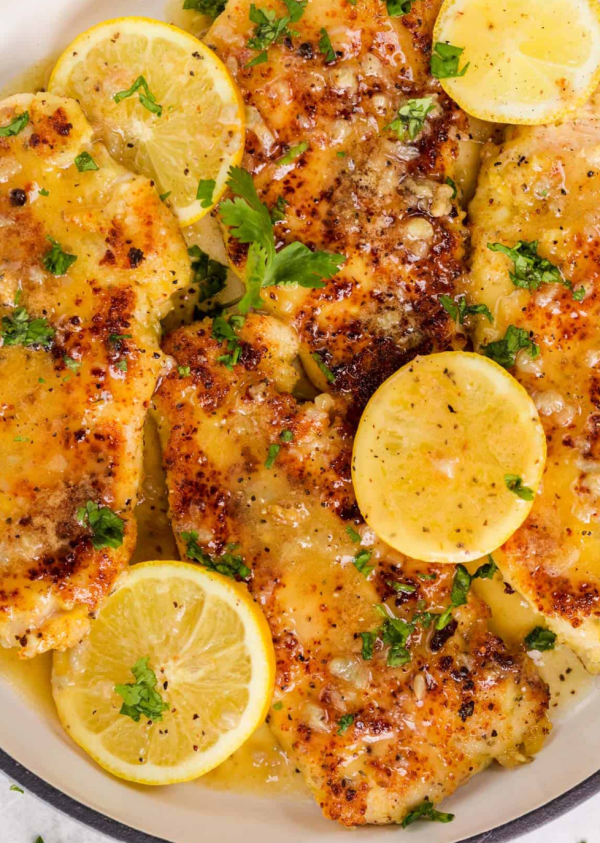 Lemon Chicken with Pan Sauce