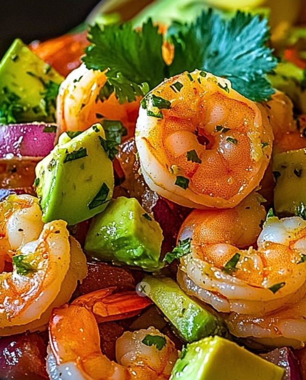 Citrus Tiger Shrimp Salad