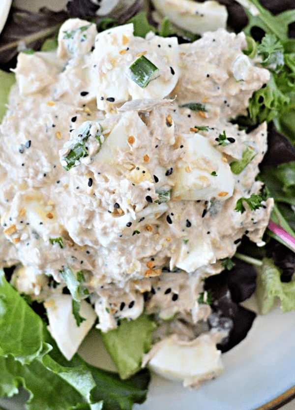 Everything Bagel Seasoning Tuna Salad Sandwich